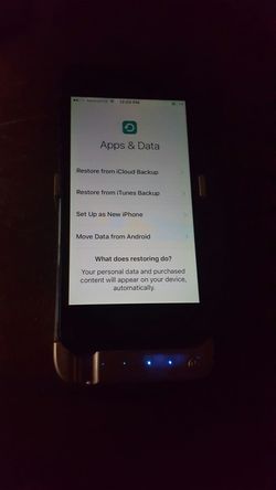 Black Iphone 5 & charging case