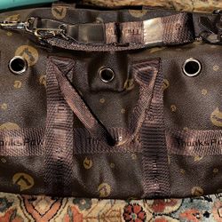 Leather Dog purse 