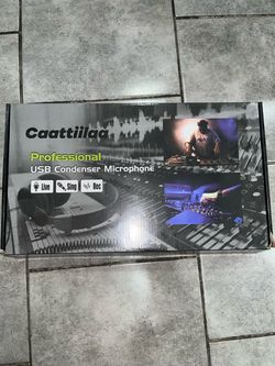 Caattiilaa Professional USB Condenser Microphone
