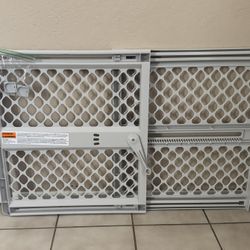 Baby Or Pet Expandable Gate Up To 42” With Hardware