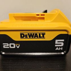 Brand New Dewalt 5ah 20v Battery Mint