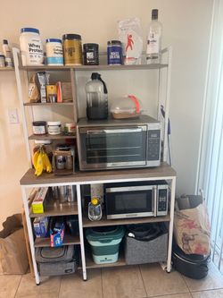 Kitchen storage rack