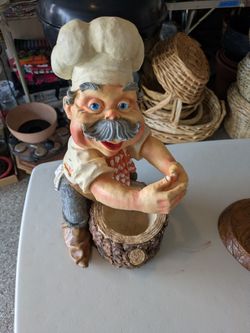 Wine Holder/Utensil Holder.  Laaf Collection.  Handmade Signed & Numbered