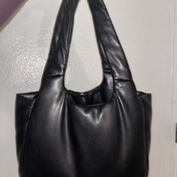 Puffy Leather Purse