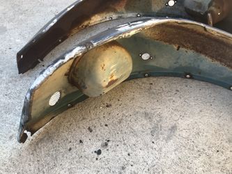 VW bug fender….only One Left…early 60s