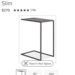 Room & Board C-shaped Side Table