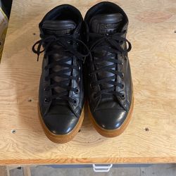 Converse Leather Hi-Tops Mens 10