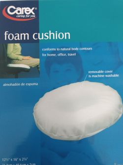 Carex foam cushion brand new in box