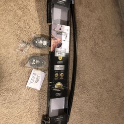 new shower curtain tube