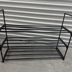 Black Shoe Racks