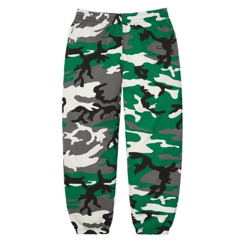 Supreme Small Box Logo Camo Sweatpants (L)