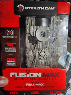 Stealth cam fusion max trail camera kit