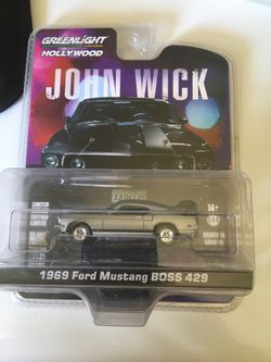 Hot wheel John wick mustang