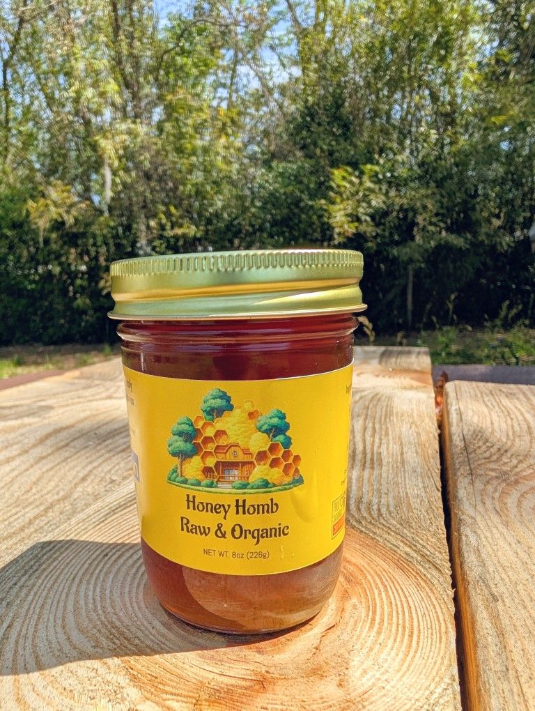 Raw and Organic honey