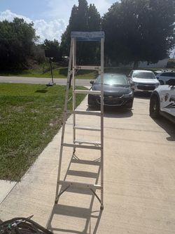6’ Aluminum Step Ladder – $60 OBO
