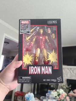 Marvel legends Iron Man 80th anniversary.