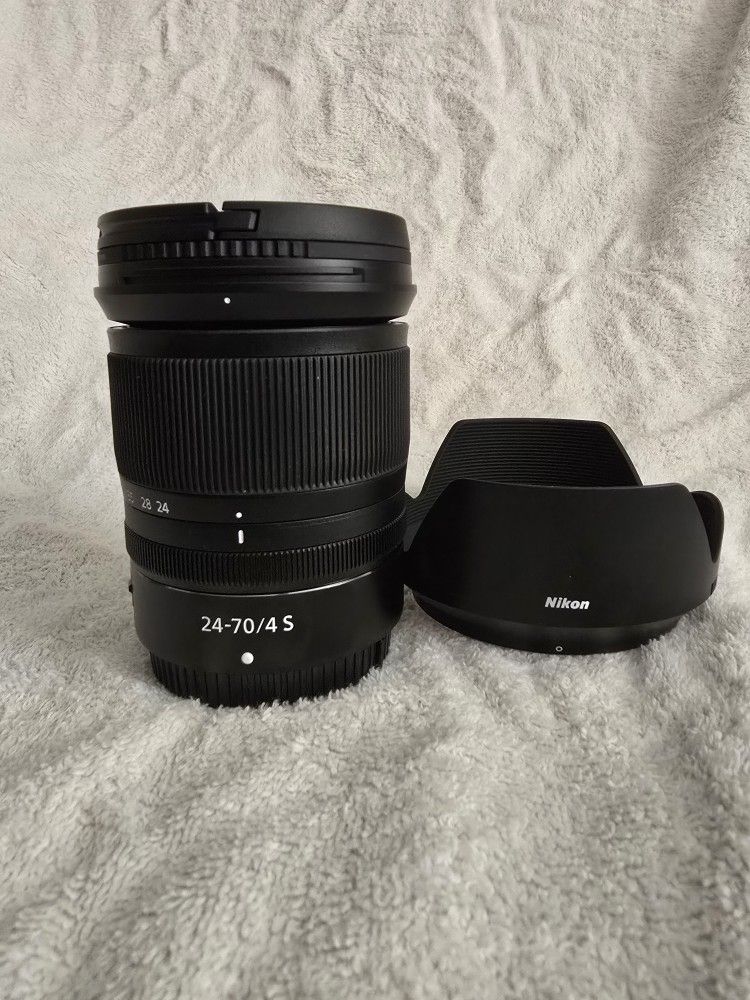 Nikon Nikkor 24-70/4 S Lens 24-70mm Zoom Telephoto Z Mirrorless