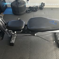 Workout bench (movable)