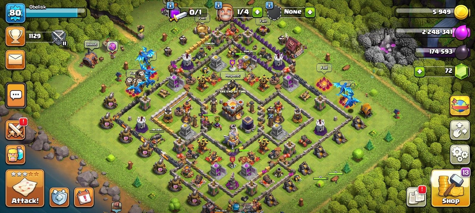 Clash Of Clans TH 11