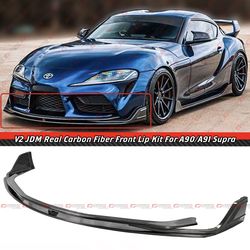 20-26 Toyota Supra Carbon Fiber Front Bumper Lip