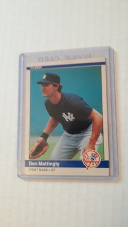 1984 Fleer Don Mattingly RC.