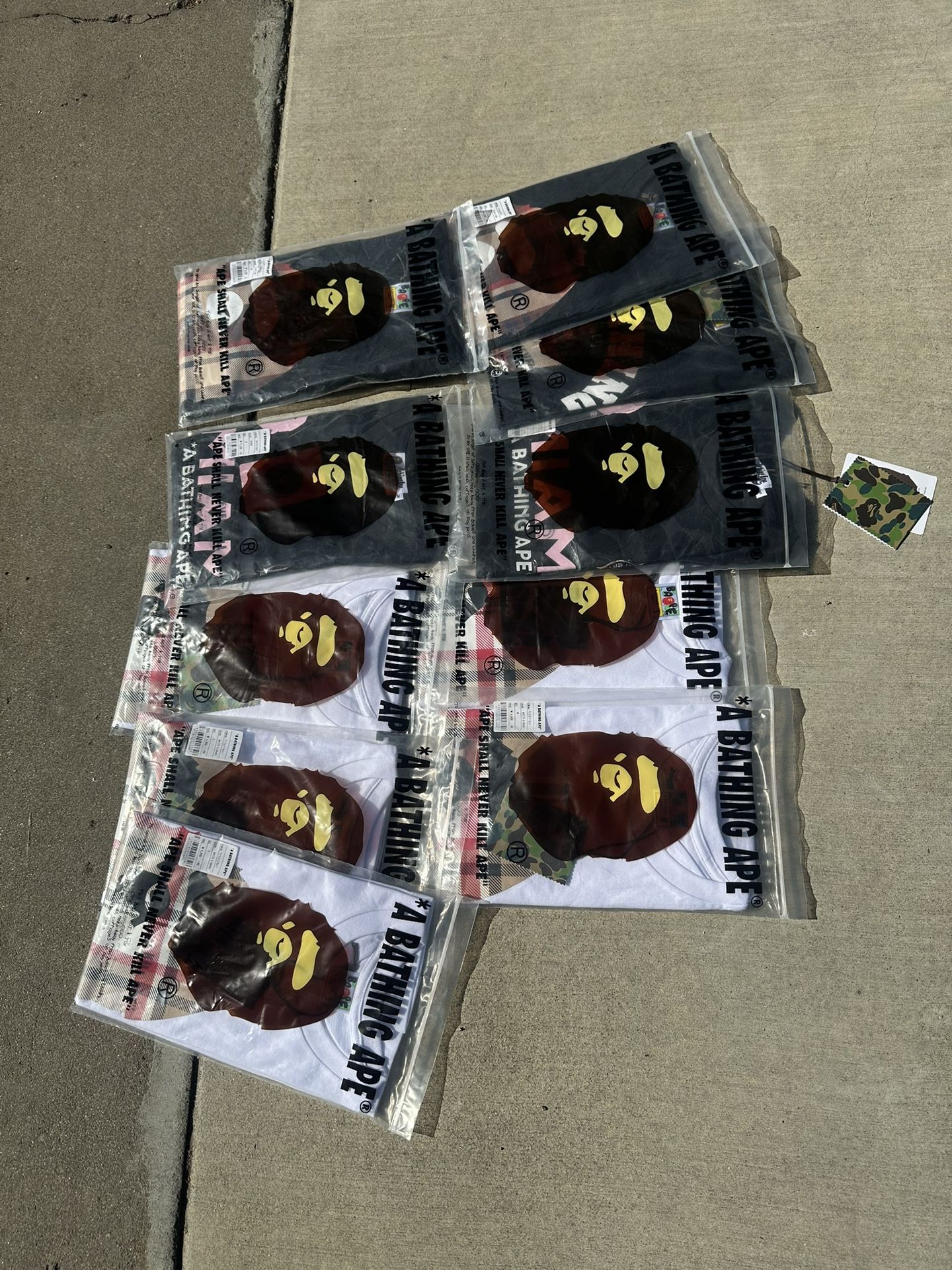 bape shirts and jerseys