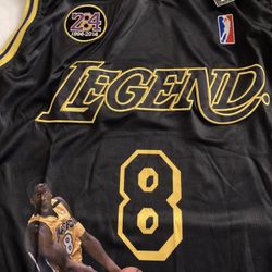 Kobe Bryant Legend 'Mamba Forever' Jersey 8/24, 3XL *BRAND NEW*