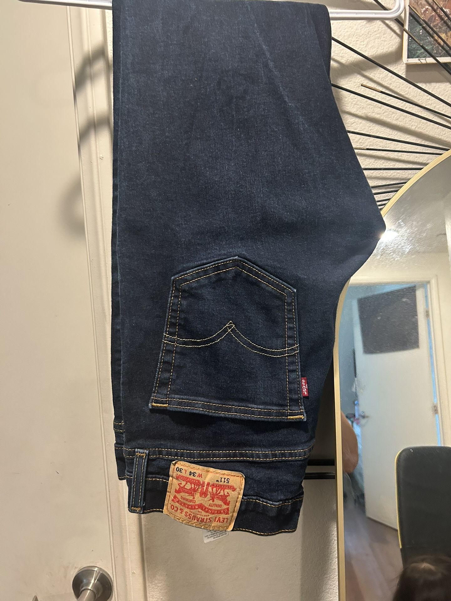 Levi’s Dark Blue Jeans 511 34 X 30