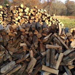 Seasoned Hardwood Firewood - Logs -rounds-split