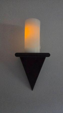 Decorative Hanging Candle Wall Sconces, Set of 8