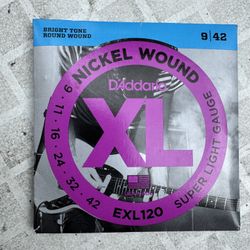 Brand NEW set Electric Guitar STRINGS