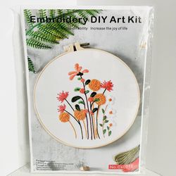 Embroidery DIY Art Kit, No. CX0719, NEW!