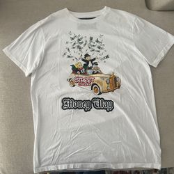Street culture money Way vintage shirt size large