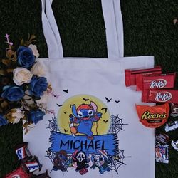 Trick Or Treating Totes Personalized With Names
