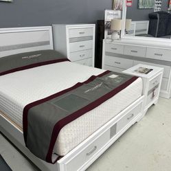 Brand New Complete Bedroom Set In Box- Shop Now Pay Later