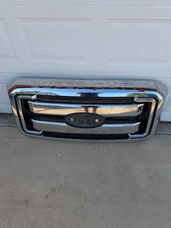 Ford Super Duty Chrome Front Grille