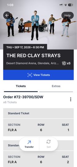 The Red Clay Strays Grateful Tour Thursday September 17th