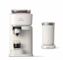 Philips Baristina Automatic Espresso Machine and Milk Frother Bundle