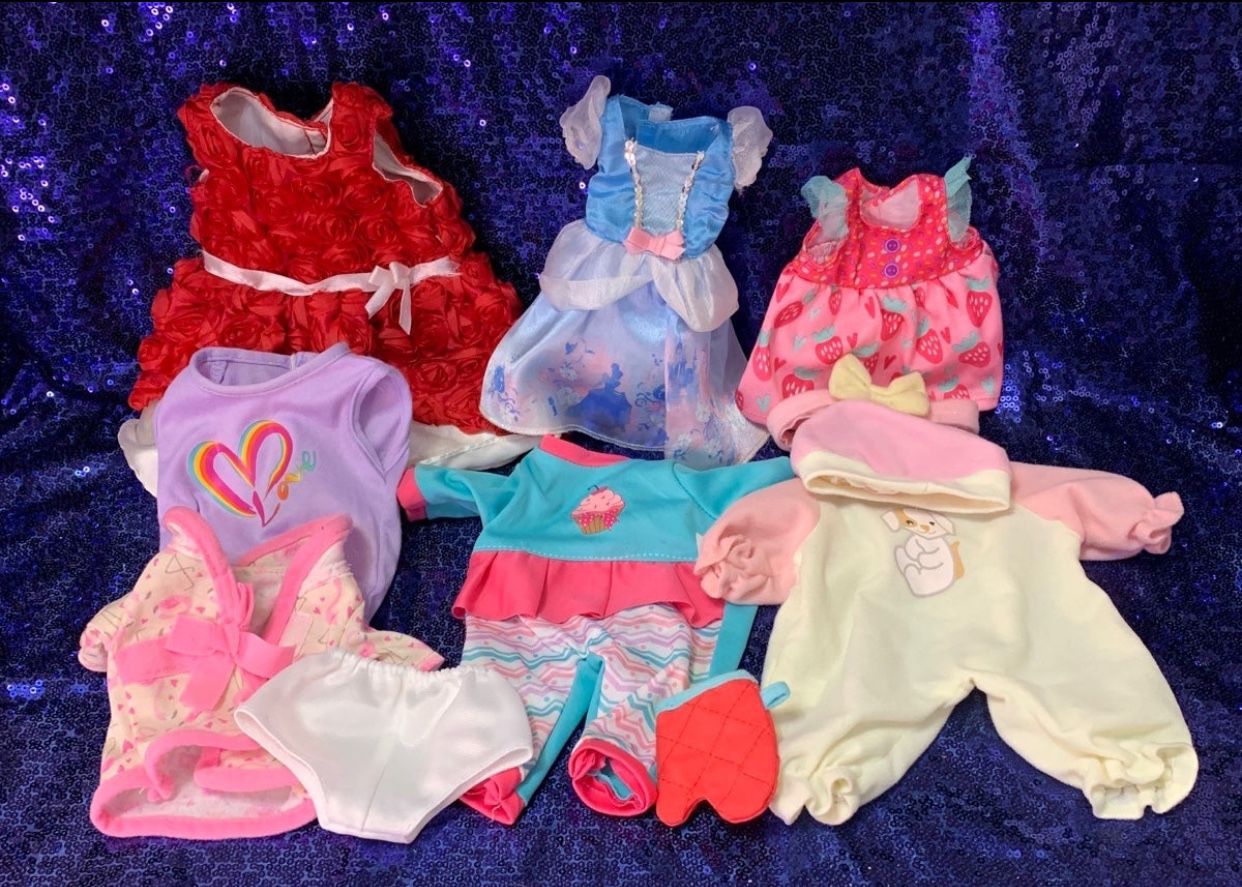 Baby dolls clothes  mix