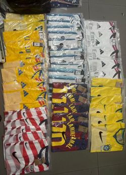 Selling soccer jerseys