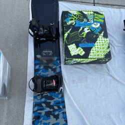 Snowboard And Boots $50 For Both