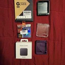Samsung Flip 6 Cases Screen And Camera Covers And Wireless Samsung Charger For Phone Buds 
