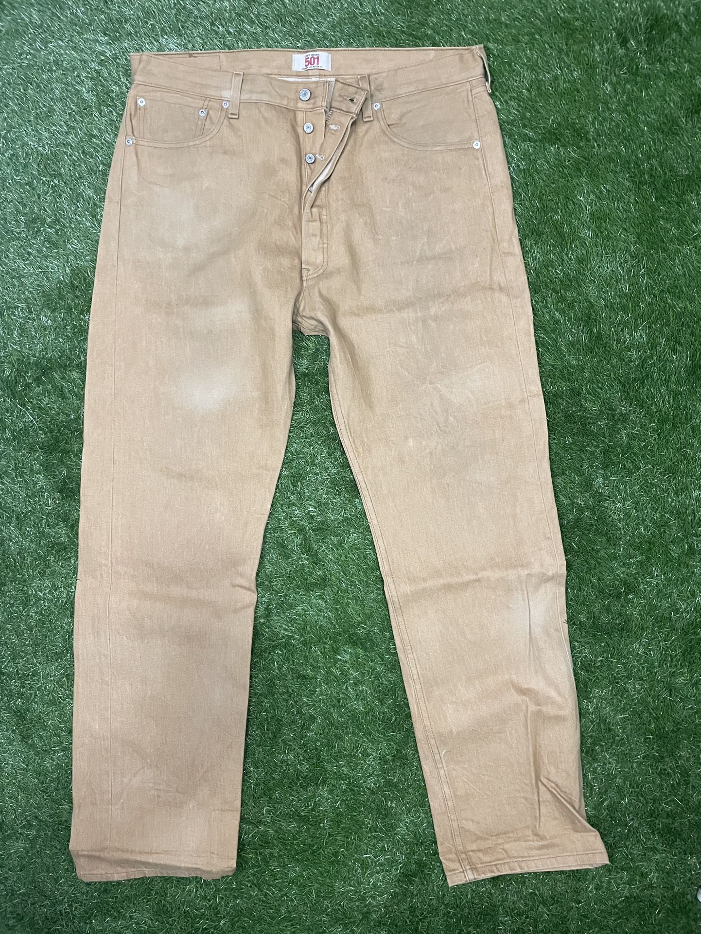 Vintage Levi’s 501 Denim Jeans Button Fly TAG 38x34
