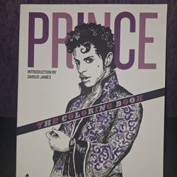 PRINCE ADULT COLORING BOOK