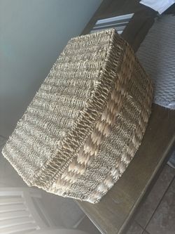 Wicker Style Storage Box