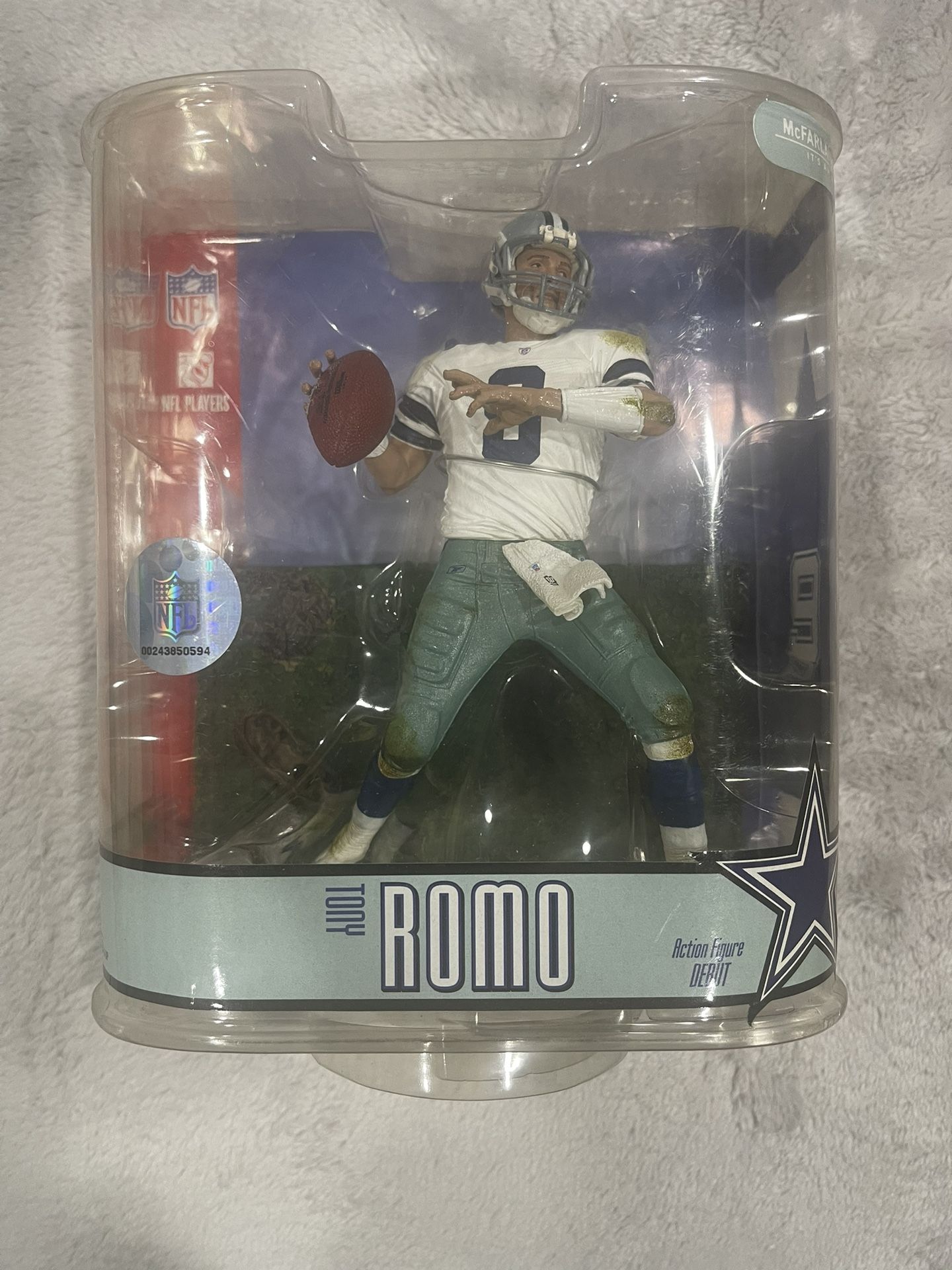 Tony Romo Dallas Cowboys McFarlane Figures New