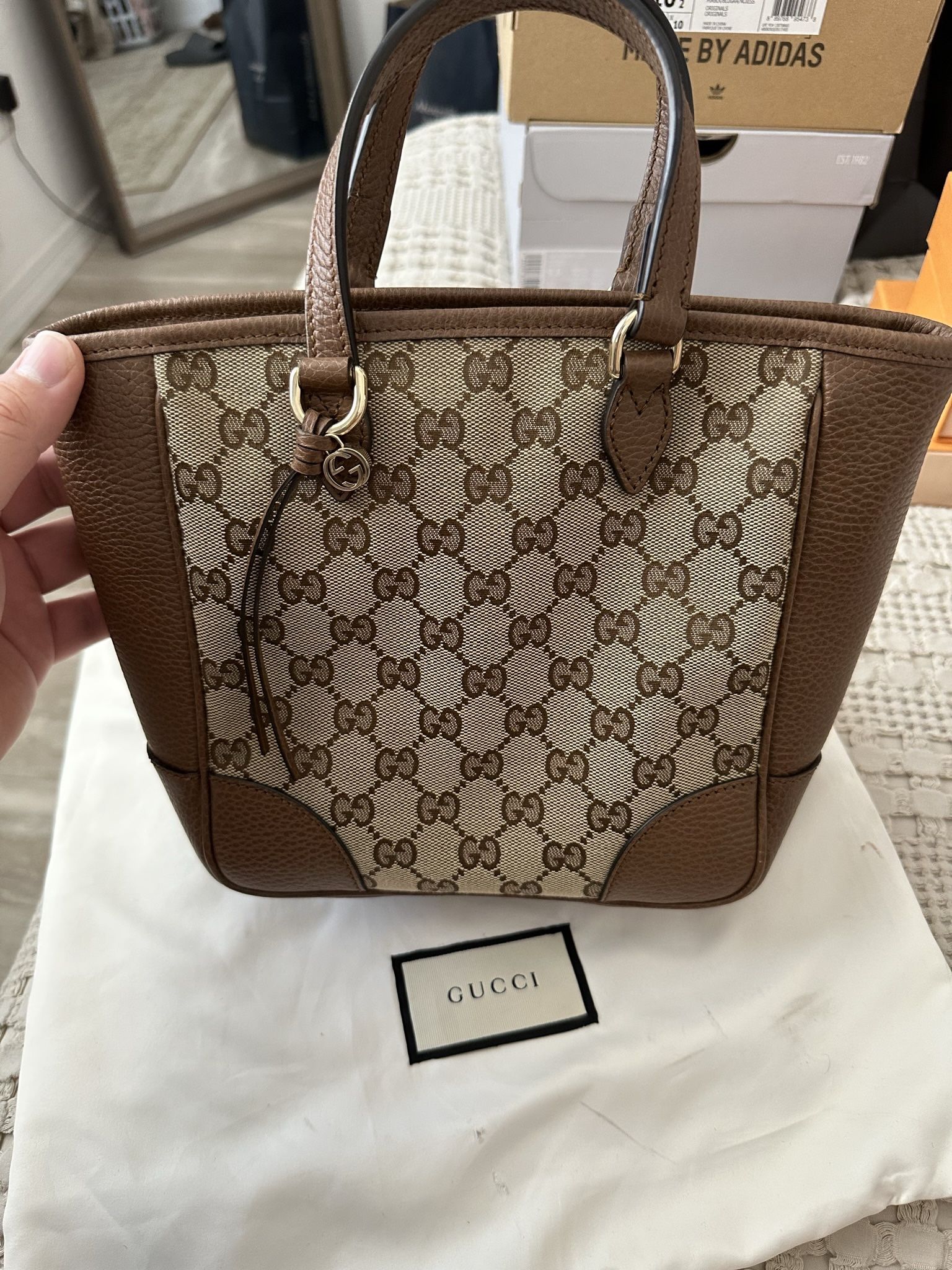 Gucci Canvas Tote Bag