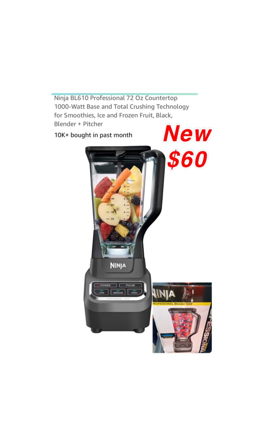 Nutri Ninja Ninja Bl610 Reviews Ninja Slushie Machine 13/o