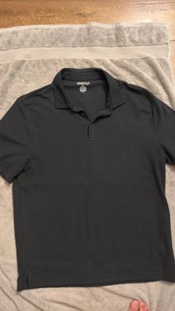 Men’s Wearhouse black polo XL