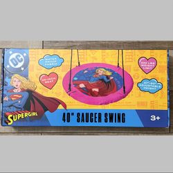 Supergirl 40” Saucer Heavy-Duty Flying Disc Saucer - BRAND NEW